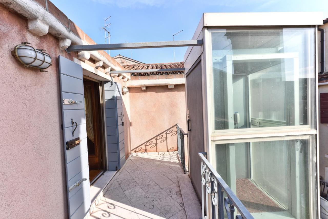 Elegante Panoramico Lägenhet Venedig Exteriör bild